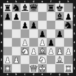 1958 Munich olm fin-A – Round 6 – Eliskases, Erich – 1/2-1/2 – Blau, Max – G30