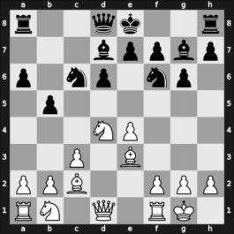 1958 Munich olm fin-A – Round 10 – Blau, Max – 0-1 – Lombardy, William J – G57