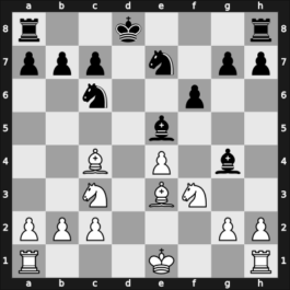 1958 Munich olm fin-A – Round 10 – Bronstein, David I – 1-0 – Beni, Alfred – G58