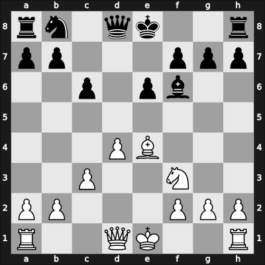 1958 Munich olm fin-A – Round 1 – Blau, Max – 1/2-1/2 – Troeger, Paul – G6