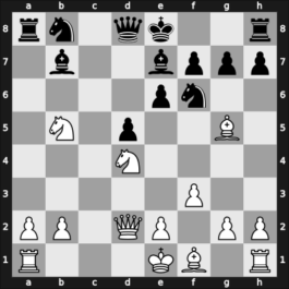 1958 Munich olm fin-A – Round 3 – Milev, Zdravko – 1/2-1/2 – Bronstein, David I – G17