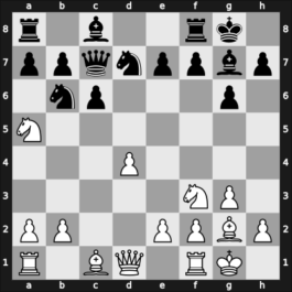 1958 Munich olm fin-A – Round 3 – Gligorić, Svetozar – 1-0 – Blau, Max – G19