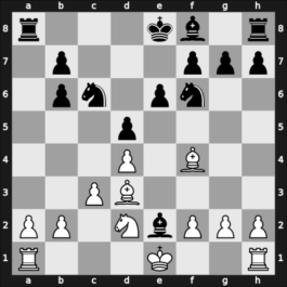 1958 Munich olm fin-A – Round 3 – Rossolimo, Nicolas – 1/2-1/2 – Pfeiffer, Gerhard – G23