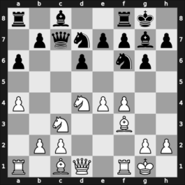 1958 Munich olm fin-A – Round 4 – Penrose, Jonathan – 0-1 – Bisguier, Arthur B – G34