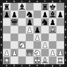1958 Munich olm fin-A – Round 5 – Bobotsov, Milko G – 1/2-1/2 – Reshevsky, Samuel – G39