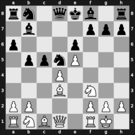 1958 Munich olm fin-A – Round 8 – Sanguineti, Raúl Carlos – 1/2-1/2 – Pfeiffer, Gerhard – G71