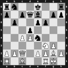 1958 Munich olm fin-A – Round 8 – Panno, Oscar – 1-0 – Troeger, Paul – G76