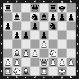1958 Munich olm fin-A – Round 11 – Toran Albero, Roman – 1/2-1/2 – Bisguier, Arthur B – G115
