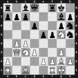 1958 Munich olm fin-A – Round 4 – Filip, Miroslav – 1-0 – Blau, Max – G22