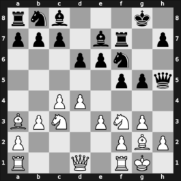1958 Munich olm fin-A – Round 4 – Kozma, Julius – 1/2-1/2 – Bhend, Edwin – G25