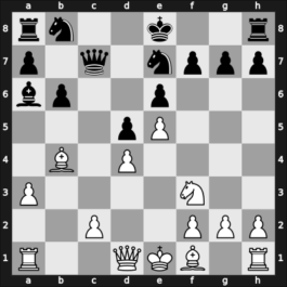 1958 Munich olm fin-A – Round 4 – Sanguineti, Raúl Carlos – 1-0 – Fuchs, Reinhart – G29