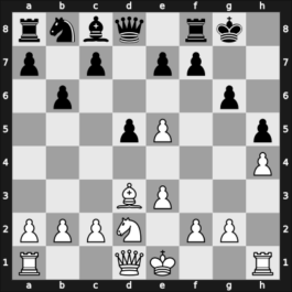 1958 Munich olm fin-A – Round 8 – Bisguier, Arthur B – 0-1 – Beni, Alfred – G45