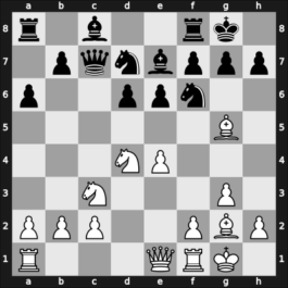 1958 Munich olm fin-A – Round 10 – Bisguier, Arthur B – 0-1 – Walther, Alexander – G51