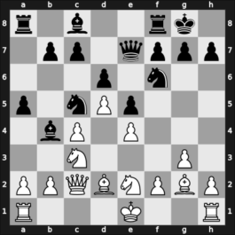 1958 Munich olm fin-A – Round 11 – Golombek, Harry – 1/2-1/2 – Djurasevic, Bozidar – G58
