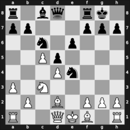 1958 Munich olm fin-B – Round 2.2 – Ravn, Peter Henrik – 0-1 – Forintos, Gyozo V – G9