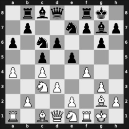 1958 Munich olm fin-B – Round 7 – Euwe, Max – 0-1 – Szabo, Ladislav – G28