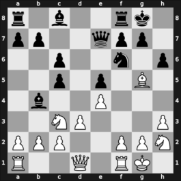 1958 Munich olm fin-B – Round 2 – Noradounghian, Georges – 1/2-1/2 – Hallstrom, Leo – G17