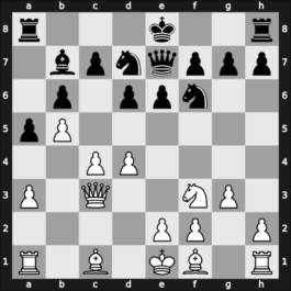 1958 Munich olm fin-B – Round 4 – Szabo, Laszlo – 1-0 – Sliwa, Bogdan – G32