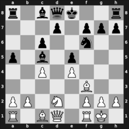 1958 Munich olm fin-B – Round 4 – Tarnowski, Alfred – 1/2-1/2 – Portisch, Lajos – G38