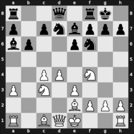 1958 Munich olm fin-B – Round 8 – Thorbergsson, Freysteinn – 1-0 – Van Den Broeck, Hans – G77