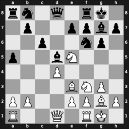 1958 Munich olm fin-B – Round 1 – Bergraser, Volf – 0-1 – Honfi, Karoly – G1
