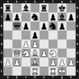 1958 Munich olm fin-B – Round 2 – Dunkelblum, Arthur – 1/2-1/2 – Tarnowski, Alfred – G3