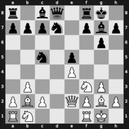 1958 Munich olm fin-B – Round 5 – Dunkelblum, Arthur – 1/2-1/2 – Donner, Jan-Hein – G10