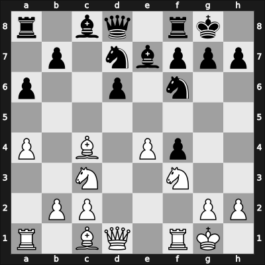 1958 Munich olm fin-C – Round 5 – Durão, Joaquim Manuel – 1/2-1/2 – Primavera, Giuseppe – G6