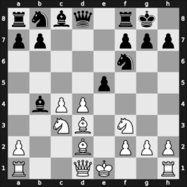 1958 Munich olm prel – Round 1 – Neikirkh, Oleg – 0-1 – Euwe, Max – G1