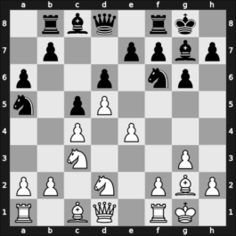 1958 Munich olm prel – Round 1 – Bisguier, Arthur B – 1-0 – Beckman, B. – G2