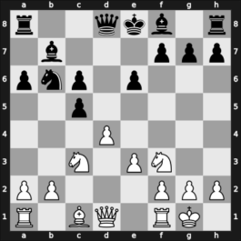 1958 Munich olm prel – Round 3 – Tal, Mikhail – 1-0 – Milev, Zdravko – G22