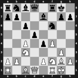 1958 Munich olm prel – Round 5 – Chalabi Edgard – 1-0 – Barcza, Gedeon – G40