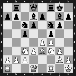 1958 Munich olm prel – Round 7.1 – Smyslov, Vladimir – 1-0 – Larsen, Benjamin Holsko – G71