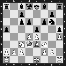 1958 Munich olm prel – Round 8 – Matanovic, Aleksandar – 1-0 – Blau, Max – G80