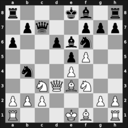 1958 Munich olm prel – Round 9 – Pomar Salamanca, Arturo – 1-0 – Vestol, Aage – G89