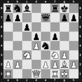 1958 Munich olm prel – Round 1 – Cintron, Rafael L – 1/2-1/2 – Dueckstein, Andreas – G7