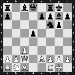 1958 Munich olm prel – Round 1 – Ennigrou, A – 0-1 – Kozma, Julius – G20