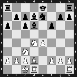 1958 Munich olm prel – Round 1 – Campomanes, Florencio – 0-1 – Aitken, James – G22