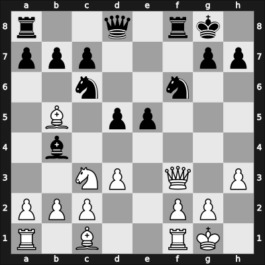 1958 Munich olm prel – Round 2 – Pedersen, Eigil – 1-0 – Contedini, Ennio – G53