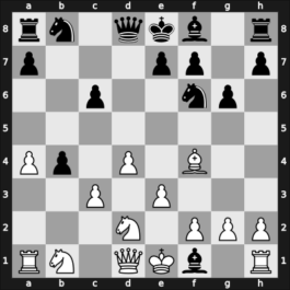 1958 Munich olm prel – Round 4 – Szabo, Laszlo – 1/2-1/2 – Fairhurst, William – G84