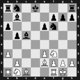 1958 Munich olm prel – Round 4 – Rantanen, Matti – 1/2-1/2 – Bisguier, Arthur B – G85