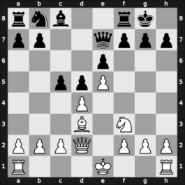 1958 Munich olm prel – Round 4 – Benitez Diaz, Francisco Javier – 0-1 – Boutteville, Cesar – G102