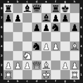 1958 Munich olm prel – Round 5 – Alberto, Vilma Assuncao Cardoso – 0-1 – Rejfir, Josef – G120