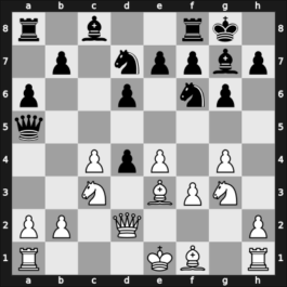 1958 Munich olm prel – Round 6 – Allison Mariama Stern – 0-1 – Rossolimo, Nicolas – G134