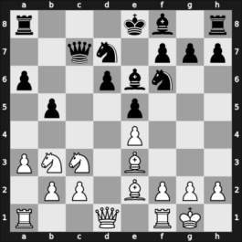 1958 Munich olm prel – Round 6 – Maurice, Gabriel – 0-1 – Eliskases, Erich – G136
