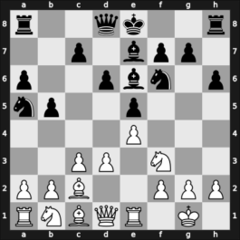 1958 Munich olm prel – Round 6 – Pilnik, Herman – 1-0 – Chalabi Edgard – G144