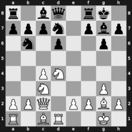 1958 Munich olm prel – Round 7 – Oliveira Freitas, Paulo Roberto – 1/2-1/2 – Blau, Max – G156