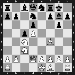 1958 Munich olm prel – Round 7 – Palmason, Gudmundur – 1/2-1/2 – Perez Perez, Francisco Jose – G158