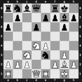1958 Munich olm prel – Round 7 – Ennigrou, A – 0-1 – Djurasevic, Bozidar – G163