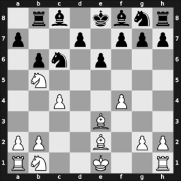 1958 Munich olm prel – Round 8 – Harrouchi – 0-1 – Füster, Géza – G186
